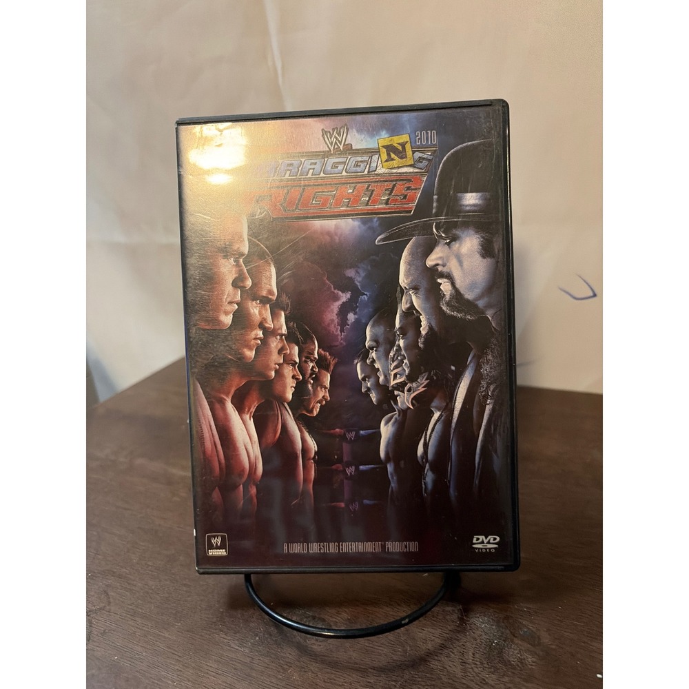 WWE Bragging Rights 2010 DVD OS Black Excellent Kane vs Undertaker Buried Alive